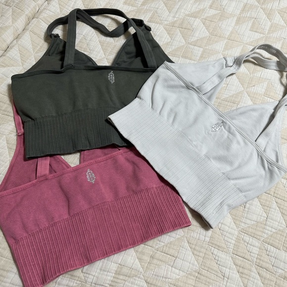 FP Movement by Free People Tops - FREE PEOPLE MOVEMENT GOOD KARMA CROP TOP set of 3